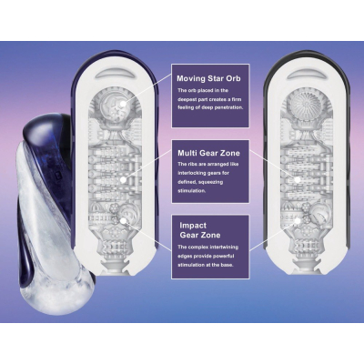 Tenga Flip 360 Midnight Purple