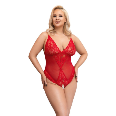 Crotchless Body red 4XL