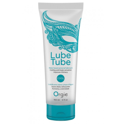 Orgie Lube Tube Cool Water-Based Intimate Gel With Cooling Effect