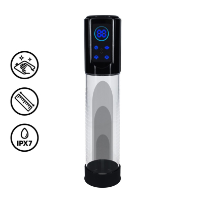 MegaLift - Automatic Waterproof Penis Pump - Black