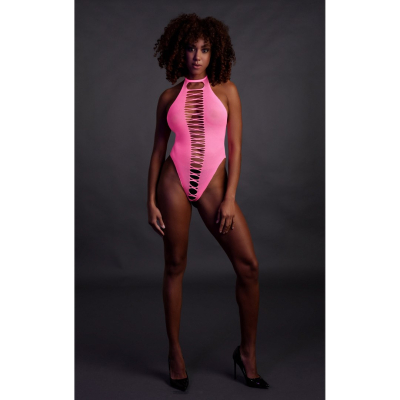 High-Cut Body - One Size - Neon Pink