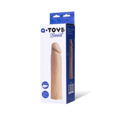 A-TOYS Penis Sleeve, Softskin Flesh 863006