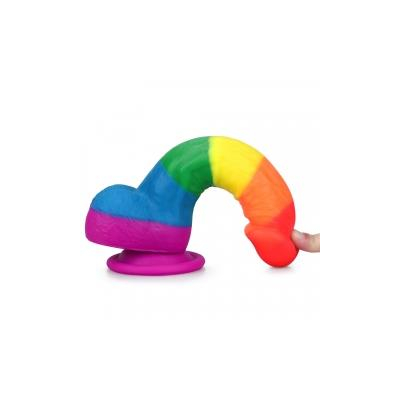 Prider Dildo 8.0\'\' Colorful