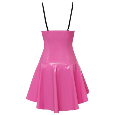 Vinyl Dress pink 2XL
