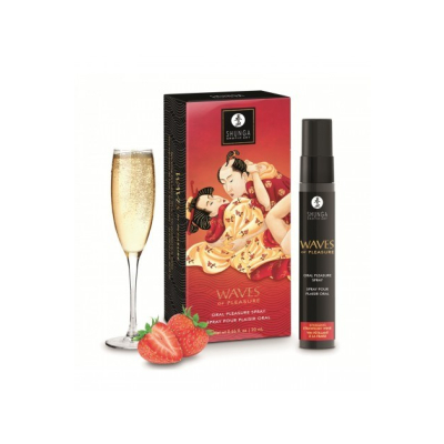 Shunga Waves Of Pleasure Spray Sparkling Strawberry Wine Shunga Waves Of Pleasure Spray Sparkling Strawberry Wine