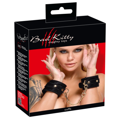 BK Handcuffs Velvet black