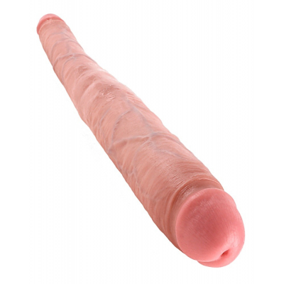 Dwustronne ogromne dildo King Cock 40,6cm