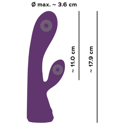 Double Layer Rabbit Vibrator