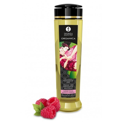 Shunga Massage Oil Raspberry Feeling