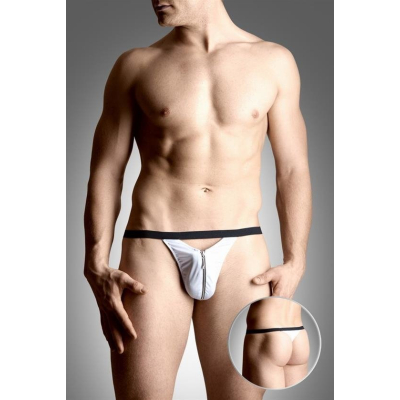 Mens thongs 4497 biały