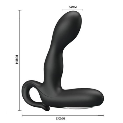 Pretty Love Barrack Prostate Stimulator Vibro Black