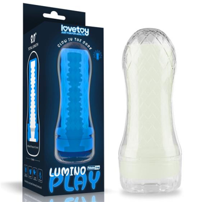 Lumino Play Masturbator Crystal Ribbed