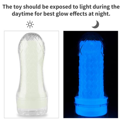 Lumino Play Masturbator Crystal Ribbed