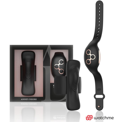ANNE\'S DESIRE - PANTY PLEASURE TECNOLOG A WATCHME BLACK/GOLD