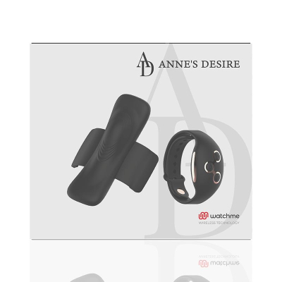 ANNE\'S DESIRE - PANTY PLEASURE TECNOLOG A WATCHME BLACK/GOLD
