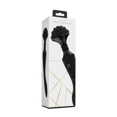 Shiatsu - Bendable Massager Wand - Black