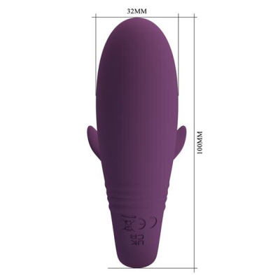 Pretty Love Jayleen mobile APP control Vibro Stimulator Purple \nUSB