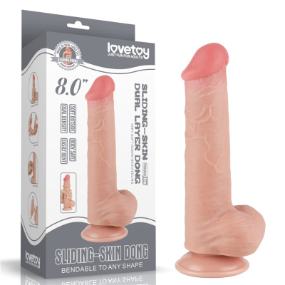 Dildo z przyssawką 20,8 cm Lovetoy