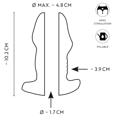 ANOS Butt Plug w Tunnel Transp