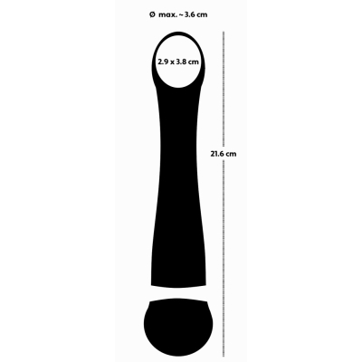 Wibrator Hot'n Cold ze zmianą temperatury 21,6cm