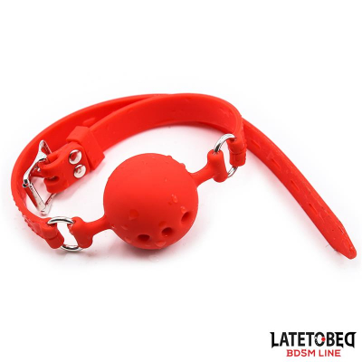 Breathable Silicone Ball Gag S - 4 cm