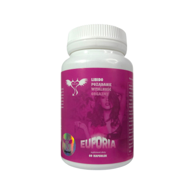 Euforia Caps suplement diety dla kobiet podnoszący libido 60 kaps.