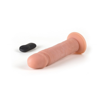 REALISTIC VIBRATOR \"R1\" 19CM W/ REMOTE CONTROL