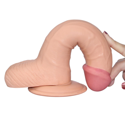 Naturalne dildo z mocną przyssawką 20 cm Lovetoy