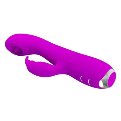 Pretty Love Rachel licking Vibrator Purple