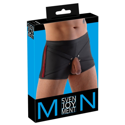 M. Pants black/red XL