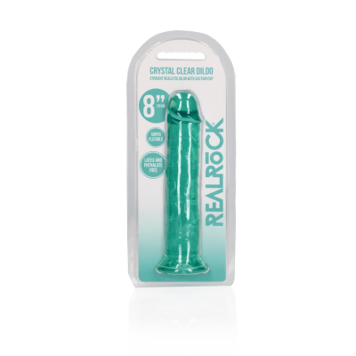 Straight Realistic Dildo with Suction Cup - 8\'\' / 20