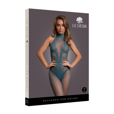 Fishnet and Lace Bodystocking - One Size