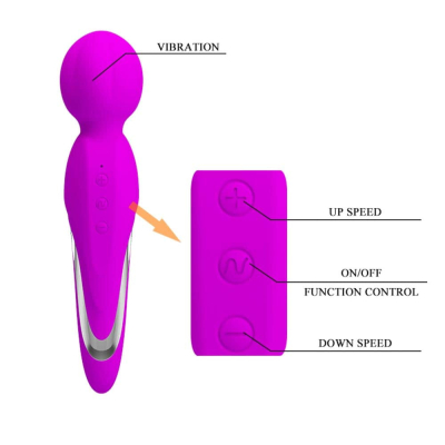 Pretty Love Fitzgerald Massager Purple