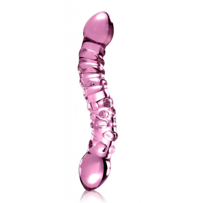 Dildo szklane gładkie ręcznie robione 19,5cm