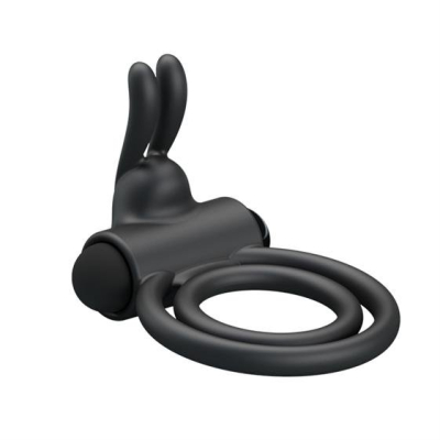 Pretty Love Osmond CockRing Vibro Black