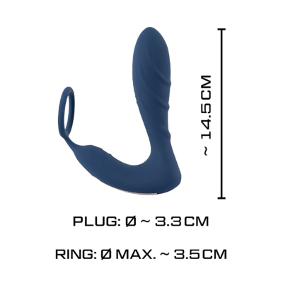 Vibrating Prostate Plug with C