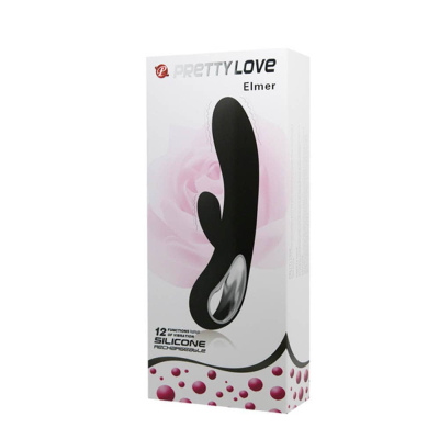 Pretty Love Elmer Vibrator Black