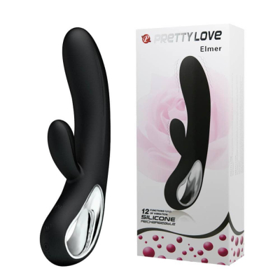 Pretty Love Elmer Vibrator Black