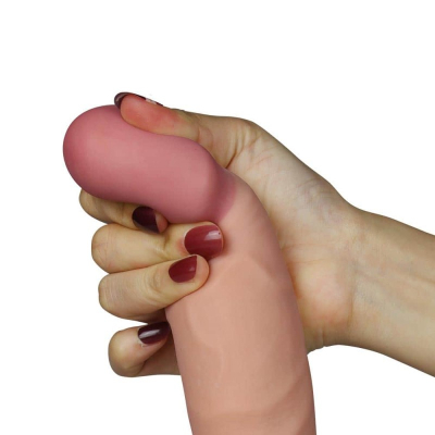 Dildo z przyssawką 10 trybów wibracji 22 cm Lovetoy