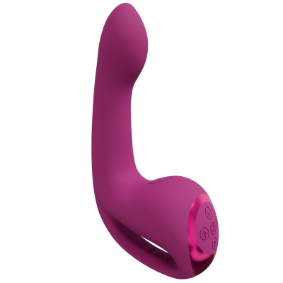 Riko - Triple Motor Thumper with Advanced Finger Motion Pulse Wave Stimulator - Pink