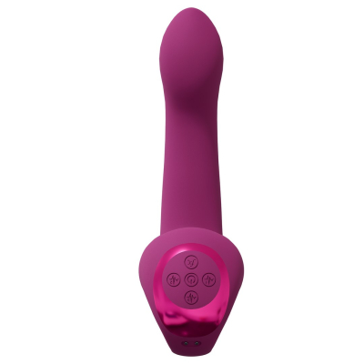Riko - Triple Motor Thumper with Advanced Finger Motion Pulse Wave Stimulator - Pink