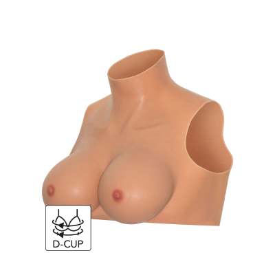 Wearable Breasts Crop Top D Cup
