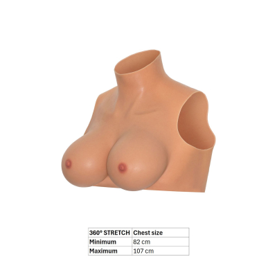 Wearable Breasts Crop Top D Cup