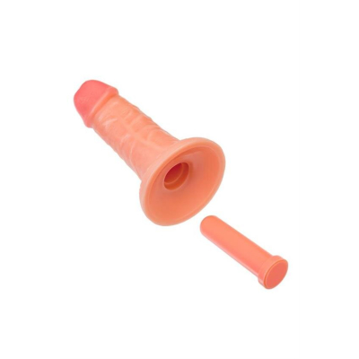 Realistic dildo Caliber 14/4 , PVC, flesh, length 14cm, diameter 4cm