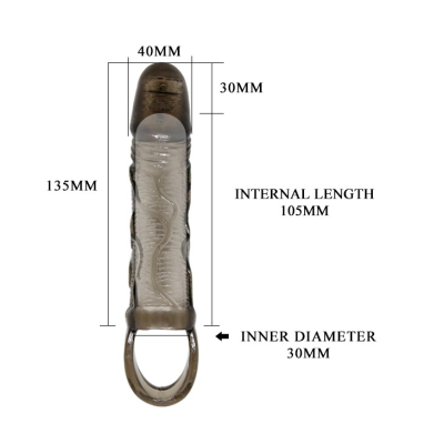 Nakładka na penisa Carson 13,5cm LyBaile