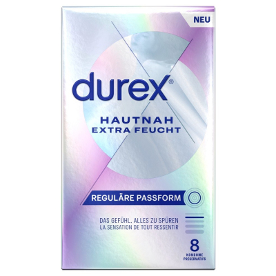 Durex Hautnah Extra Feucht 8pc