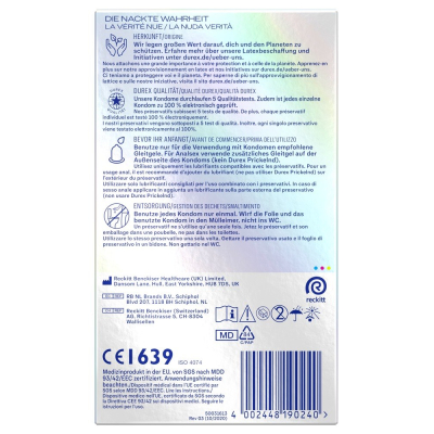 Durex Hautnah Extra Feucht 8pc