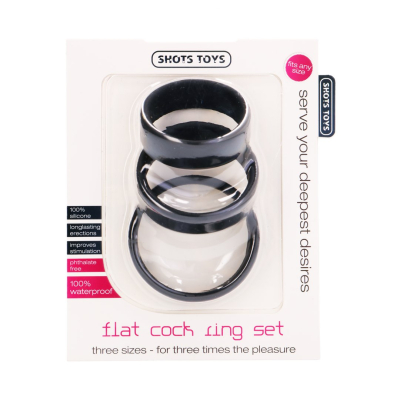 Flat Cockring Set