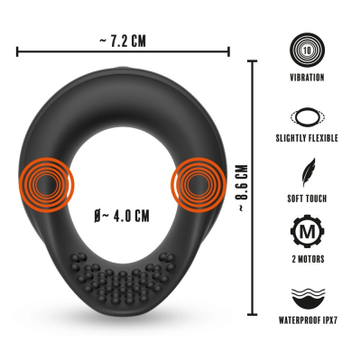 Rebel Ball Ring with Vibration
