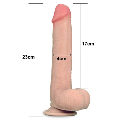 Dildo Lovetoy z przyssawką 23cm